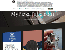 Tablet Screenshot of mypizzatube.com